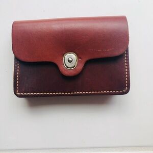 Bucheimer Leather Ammo Belt Pouch Holder Hunting Storage Case #157 A